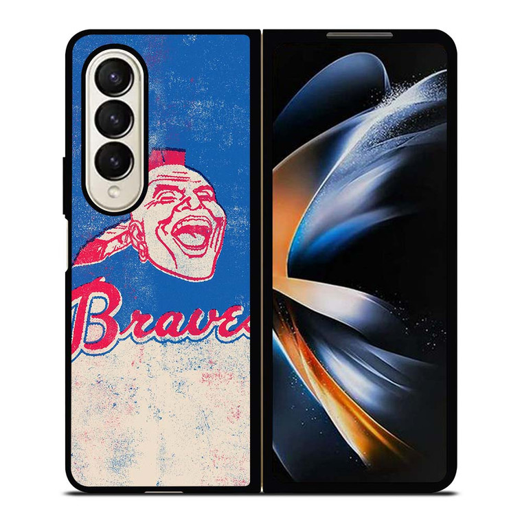 ATLANTA BRAVES BASEBALL MASCOT Samsung Galaxy Z Fold 4 Case Cover