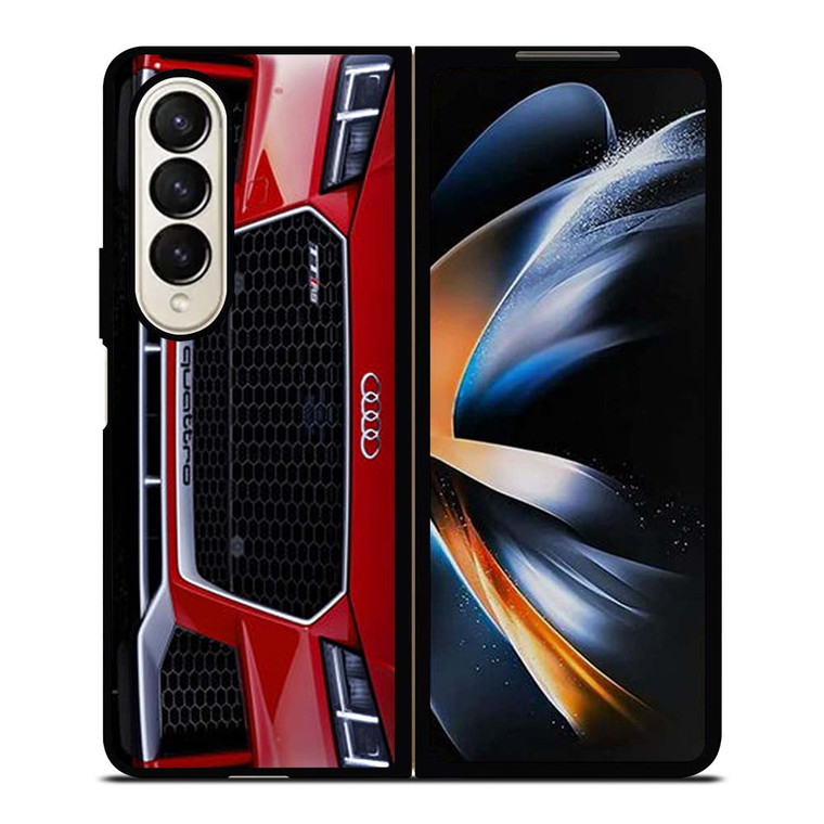 AUDI TT RS RED GRILLES Samsung Galaxy Z Fold 4 Case Cover