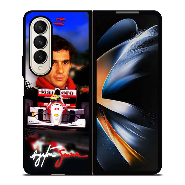 AYRTON SENNA F1 Samsung Galaxy Z Fold 4 Case Cover