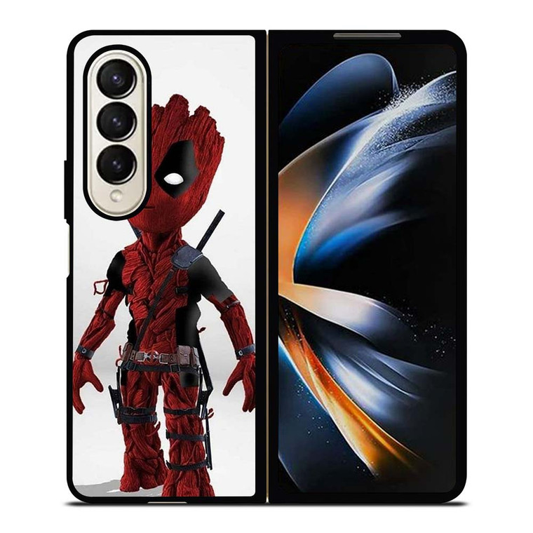 BABY GROOT DEADPOOL Samsung Galaxy Z Fold 4 Case Cover