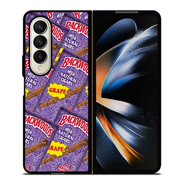 BACKWOODS CIGARS COLLAGE Samsung Galaxy Z Fold 4 Case Cover