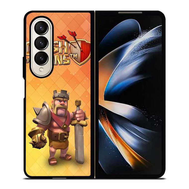 BARBARIAN KING CLASH OF CLANS COC Samsung Galaxy Z Fold 4 Case Cover