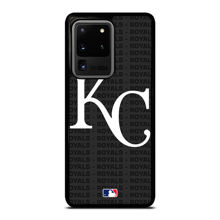 KANSAS CITY ROYALS BASEBALL BLACK Samsung Galaxy S20 Ultra Case Cover