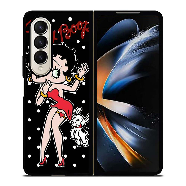 BETTY BOOP POLKA DOT CARTOON  Samsung Galaxy Z Fold 4 Case Cover