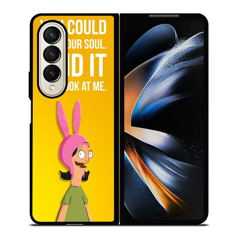 BOBS BURGERS LOUISE QUOTE Samsung Galaxy Z Fold 4 Case Cover