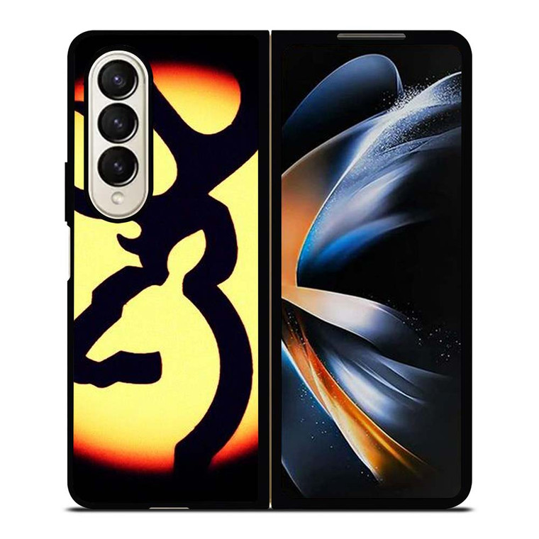 BROWNING SILHOUETTE LOGO Samsung Galaxy Z Fold 4 Case Cover