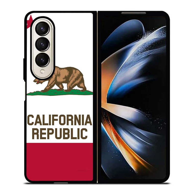 CALIFORNIA REPUBLIC FLAG Samsung Galaxy Z Fold 4 Case Cover