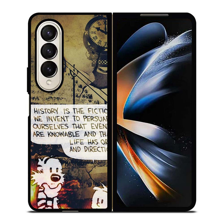 CALVIN AND HOBBES CLASSIC QUOTES Samsung Galaxy Z Fold 4 Case Cover