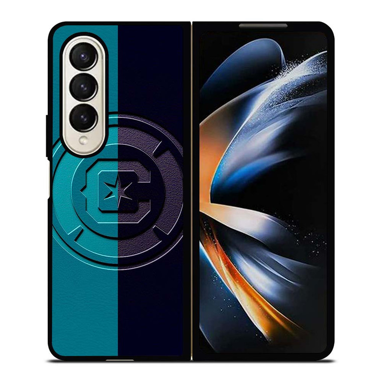 CHICAGO FIRE SOCCER STRIPS MLS Samsung Galaxy Z Fold 4 Case Cover
