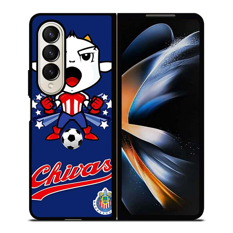 CHIVAS DE GUADALAJARA FOOTBALL MASCOT Samsung Galaxy Z Fold 4 Case Cover