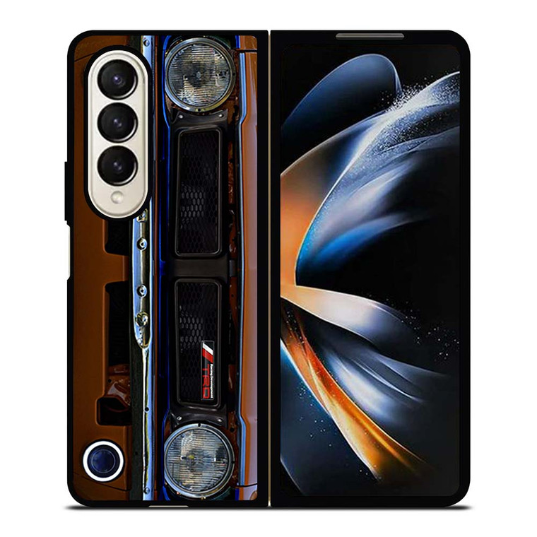 CLASSIC TOYOTA COROLLA FRONT CAR Samsung Galaxy Z Fold 4 Case Cover