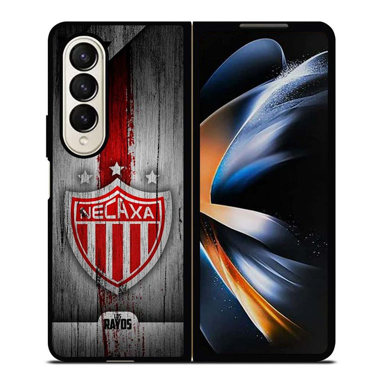 CLUB NECAXA WOODEN LOGO Samsung Galaxy Z Fold 4 Case Cover