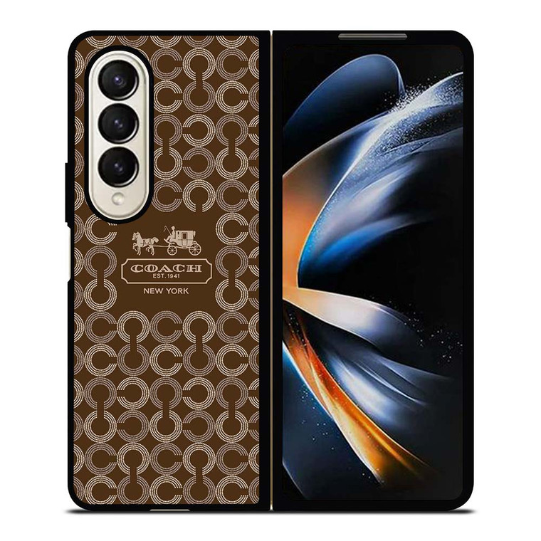 COACH NEW YORK 1941 Samsung Galaxy Z Fold 4 Case Cover