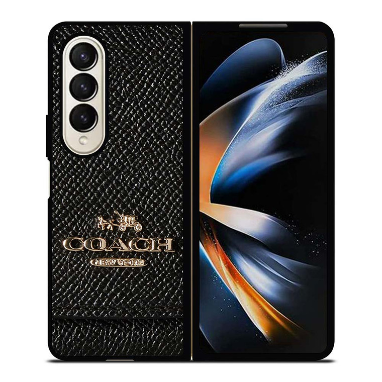 COACH NEW YORK LOGO Samsung Galaxy Z Fold 4 Case Cover