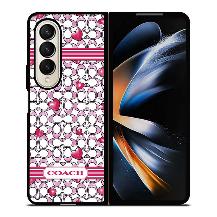 COACH NEW YORK LOVE Samsung Galaxy Z Fold 4 Case Cover