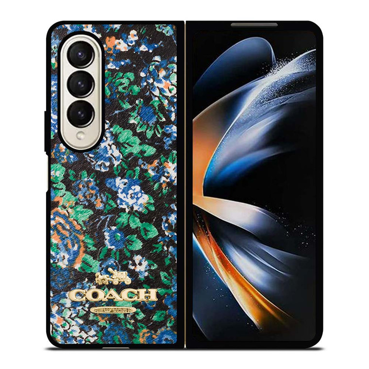 COACH NEW YORK MEADOW 2 Samsung Galaxy Z Fold 4 Case Cover