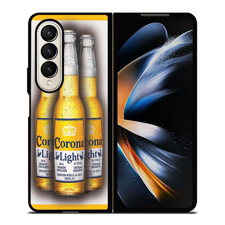 CORONA LIGHT BEER BOTTLE Samsung Galaxy Z Fold 4 Case Cover