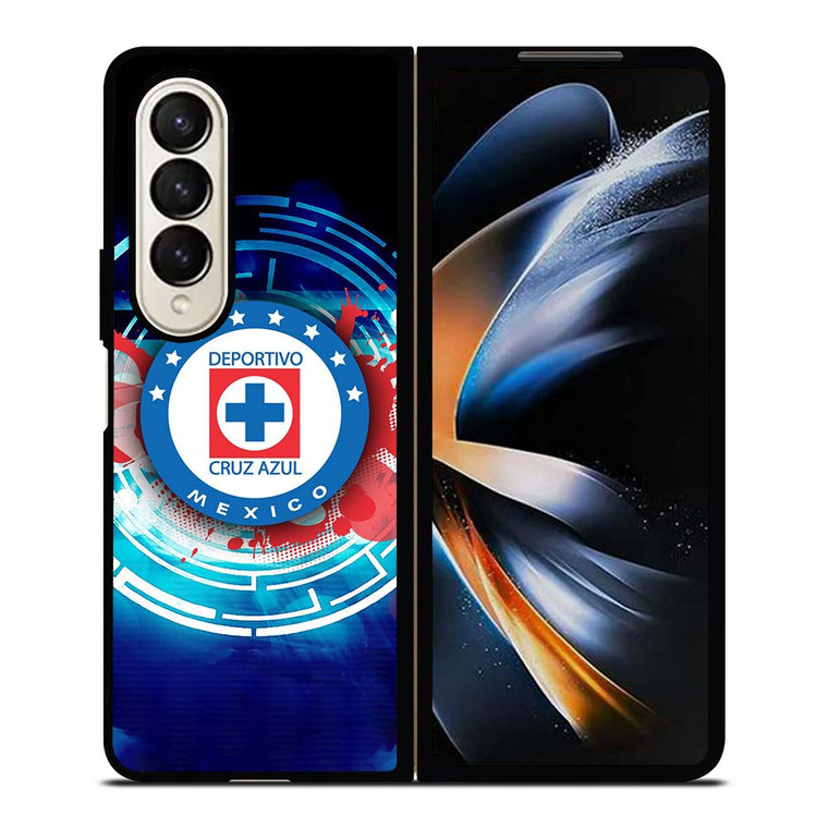 CRUZ AZUL FOOTBALL CLUB LOGO Samsung Galaxy Z Fold 4 Case Cover