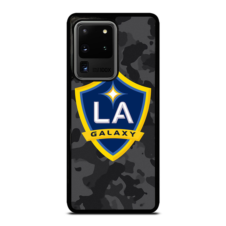 LA GALAXY MLS BLACK CAMO Samsung Galaxy S20 Ultra Case Cover