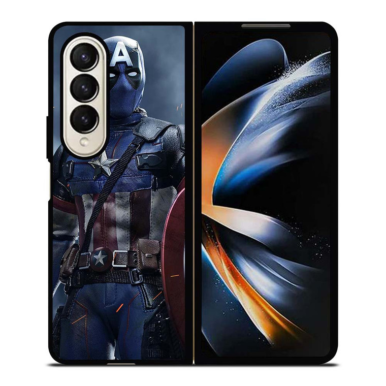 DEADPOOL CAPTAIN AMERICA MARVEL Samsung Galaxy Z Fold 4 Case Cover