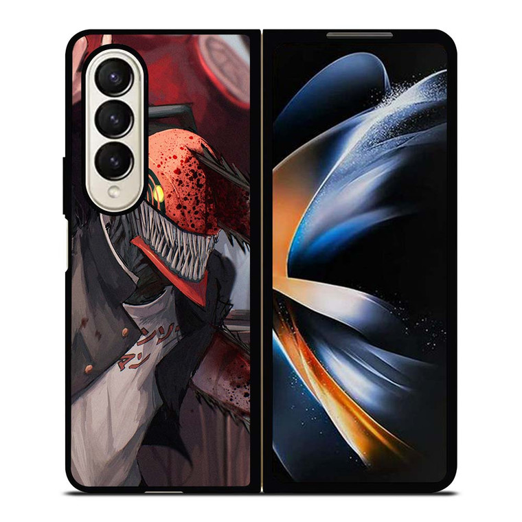 DENJI CHAINSAW MAN ANIME 2 Samsung Galaxy Z Fold 4 Case Cover
