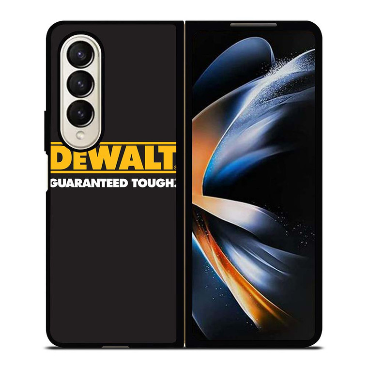 DEWAL LOGO GUARANTEED TOUGH Samsung Galaxy Z Fold 4 Case Cover