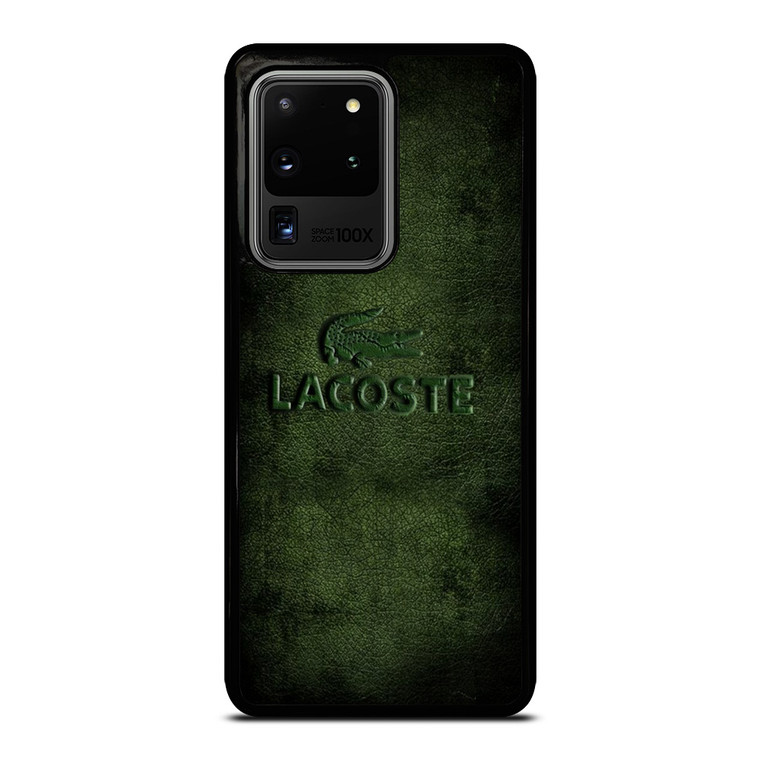 LACOSTE LEATHER Samsung Galaxy S20 Ultra Case Cover