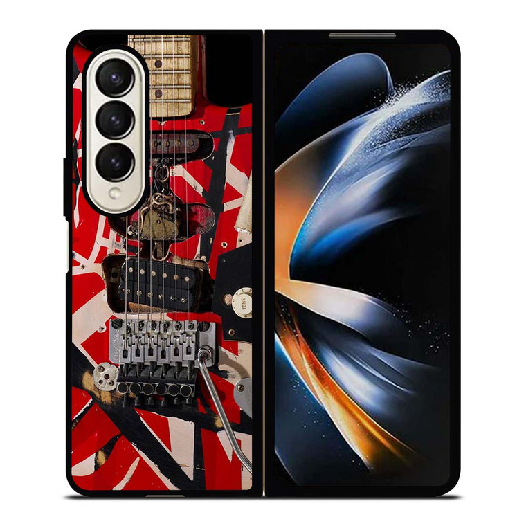 EDDIE VAN HALEN GUITAR EMBLEM Samsung Galaxy Z Fold 4 Case Cover