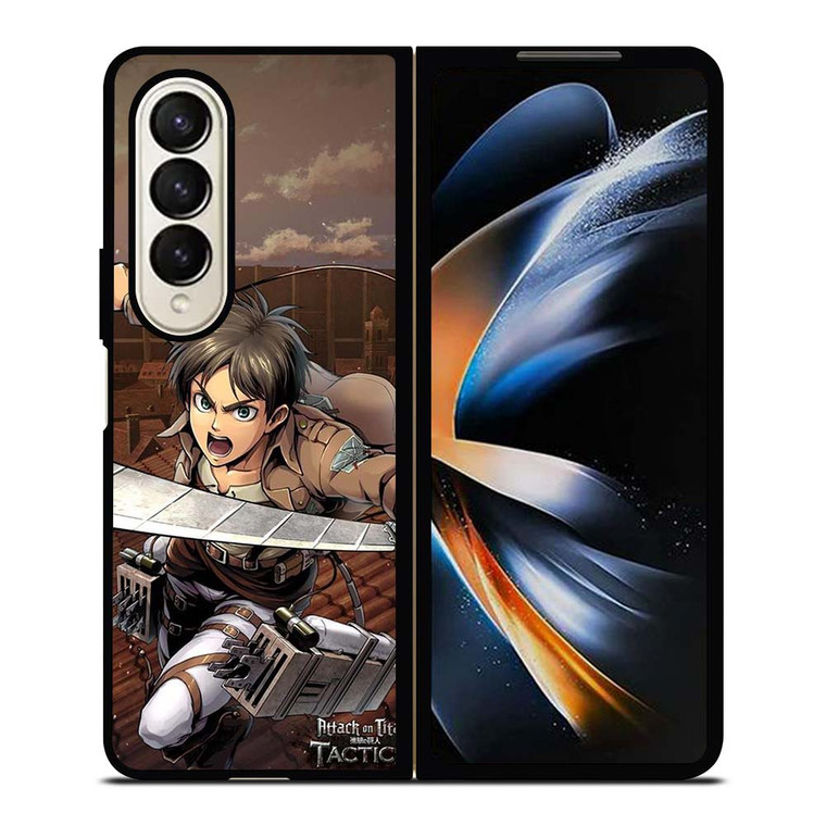 EREN YEAGER ATTACK ON TITAN TACTICS Samsung Galaxy Z Fold 4 Case Cover