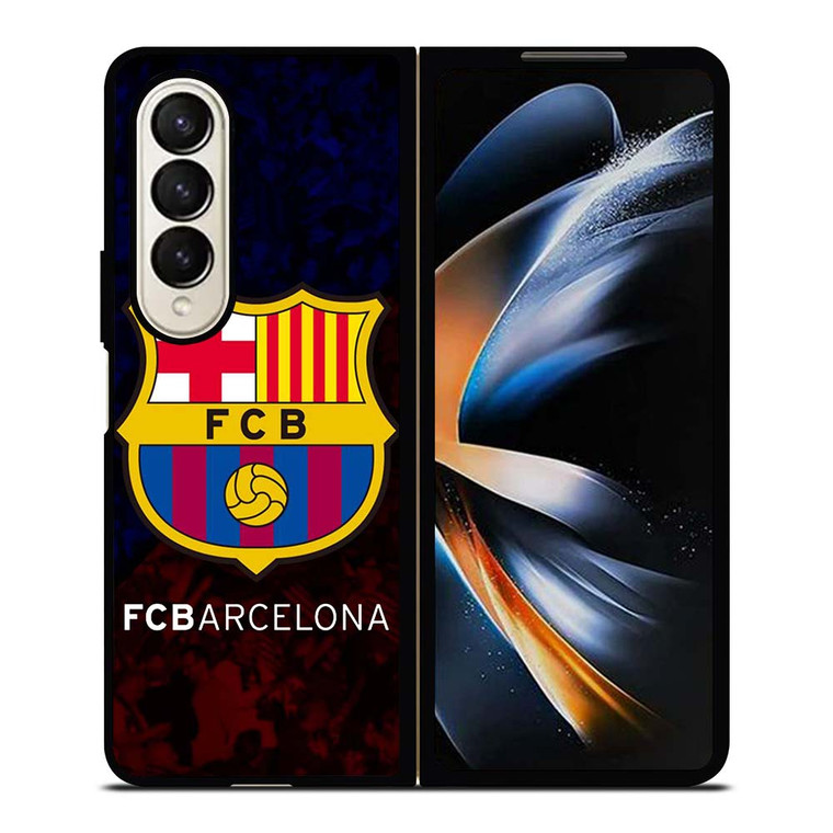 FC BARCELONA LOGO FOOTBALL Samsung Galaxy Z Fold 4 Case Cover