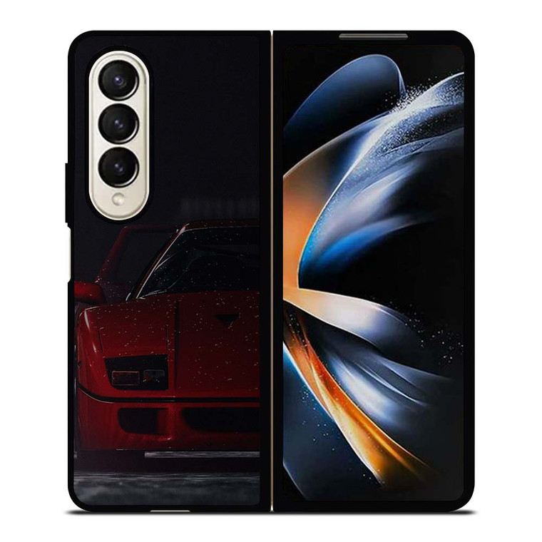 FERRARI F40 VINTAGE SUPERCAR 2 Samsung Galaxy Z Fold 4 Case Cover