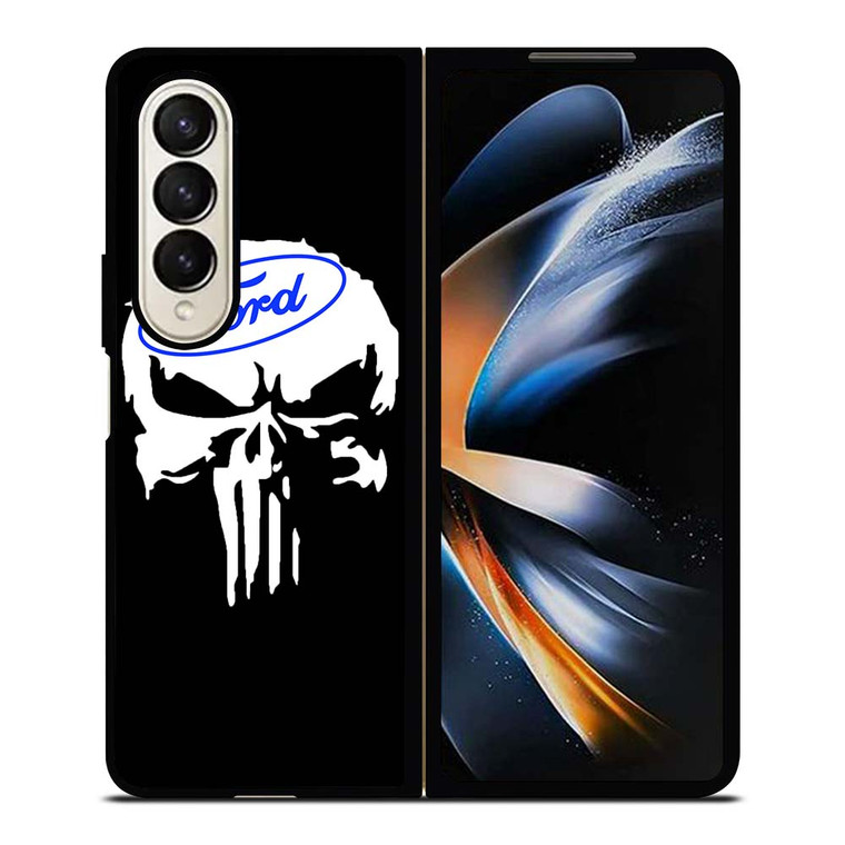 FORD CAR PUNISHER LOGO Samsung Galaxy Z Fold 4 Case Cover