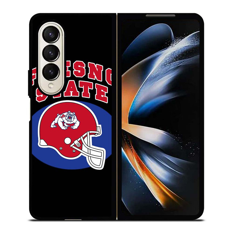 FRESNO STATE BULLDOGS LOGO Samsung Galaxy Z Fold 4 Case Cover