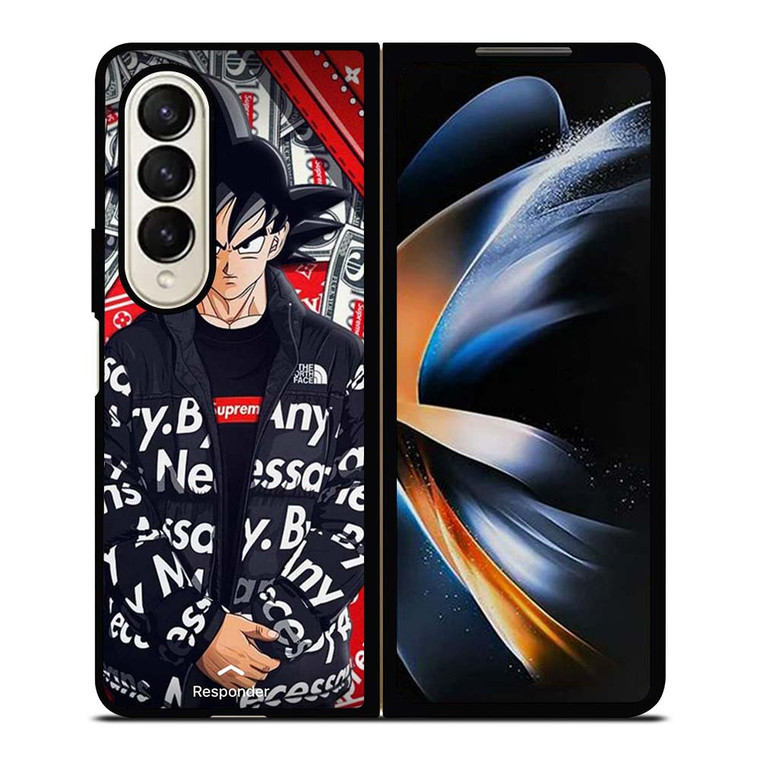 GOKU DRAGON BALL SUPREME NORTH FACE Samsung Galaxy Z Fold 4 Case Cover
