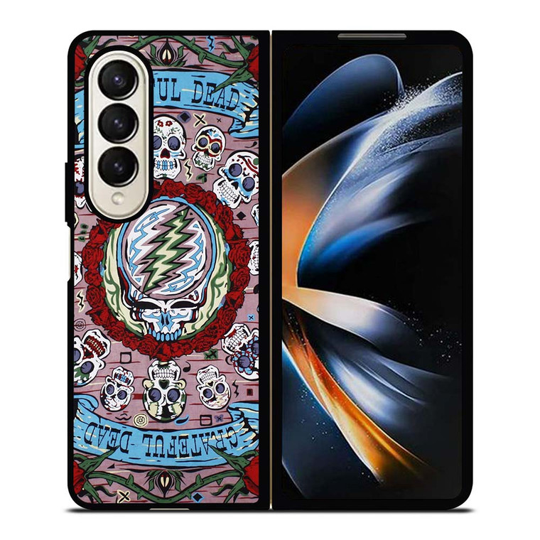 GRATEFUL DEAD SKULL LOGO Samsung Galaxy Z Fold 4 Case Cover