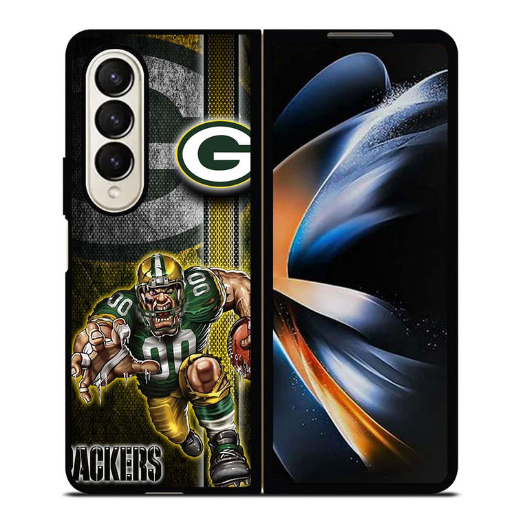 GREEN BAY PACKERS NFL MASCOT Samsung Galaxy Z Fold 4 Case Cover
