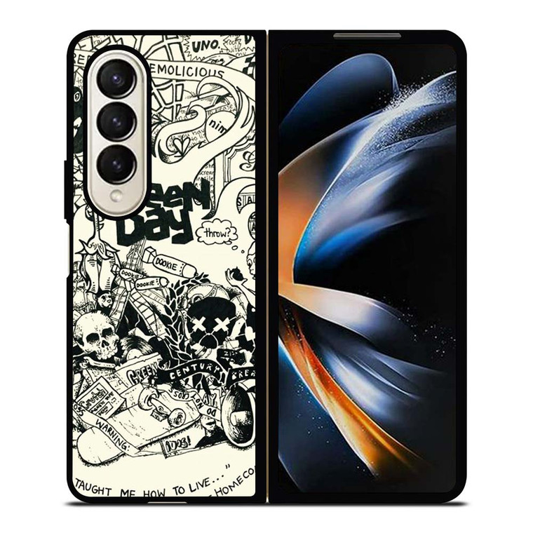 GREEN DAY BAND DEMOLICIOUS Samsung Galaxy Z Fold 4 Case Cover