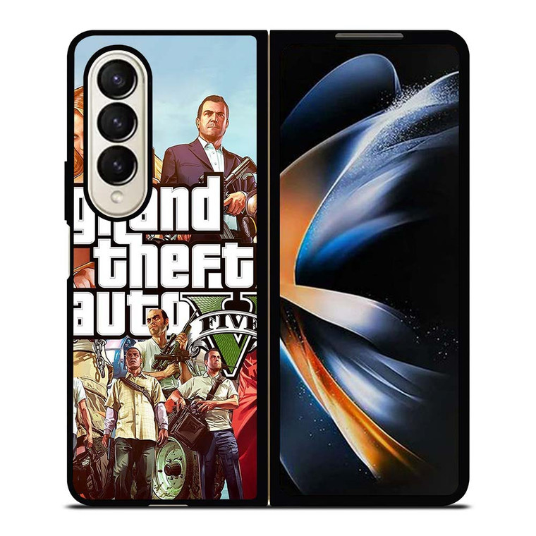 GTA 5 GRAND THEFT AUTO GAME Samsung Galaxy Z Fold 4 Case Cover