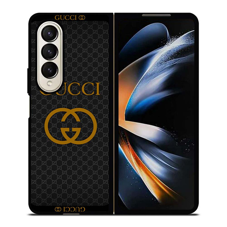 GUCCI ROUND PATTERN Samsung Galaxy Z Fold 4 Case Cover
