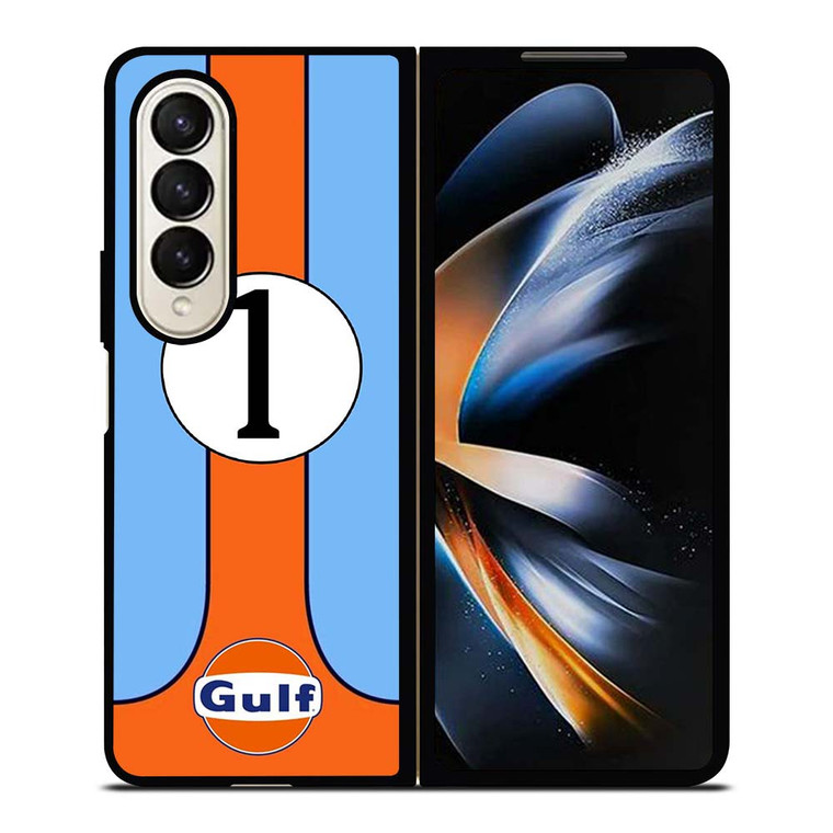 GULF RACING KEN MILES LIVERY Samsung Galaxy Z Fold 4 Case Cover