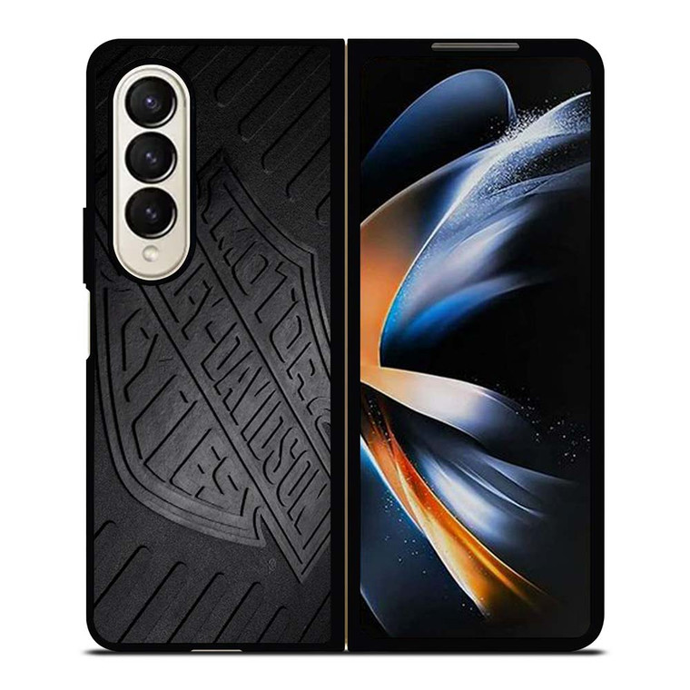HARLEY DAVIDSON METAL LOGO Samsung Galaxy Z Fold 4 Case Cover