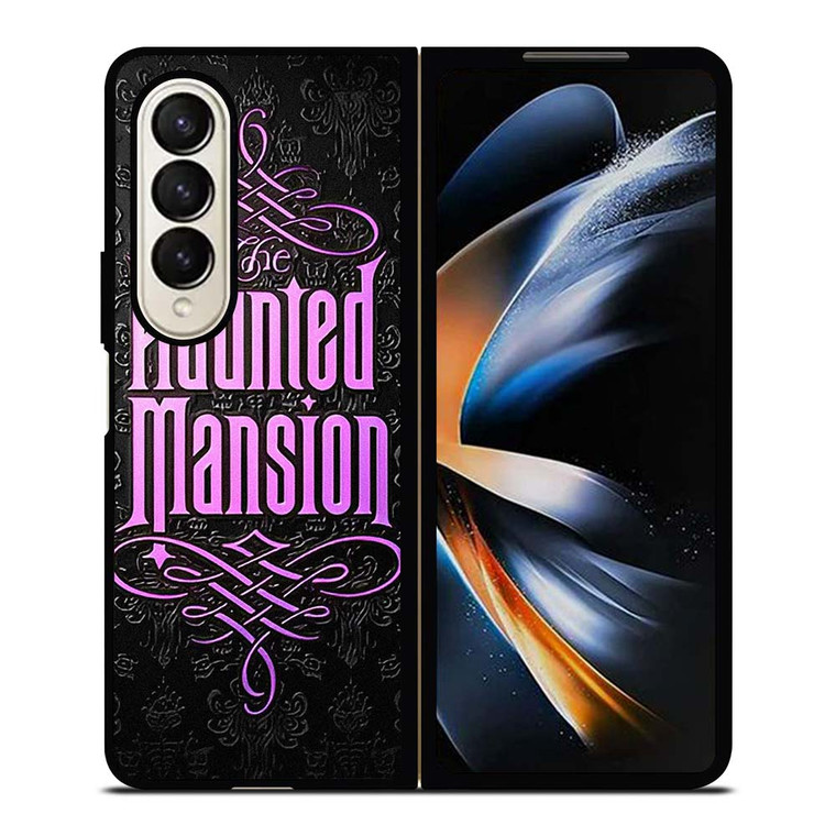 HAUNTED MANSION DISNEY LOGO Samsung Galaxy Z Fold 4 Case Cover