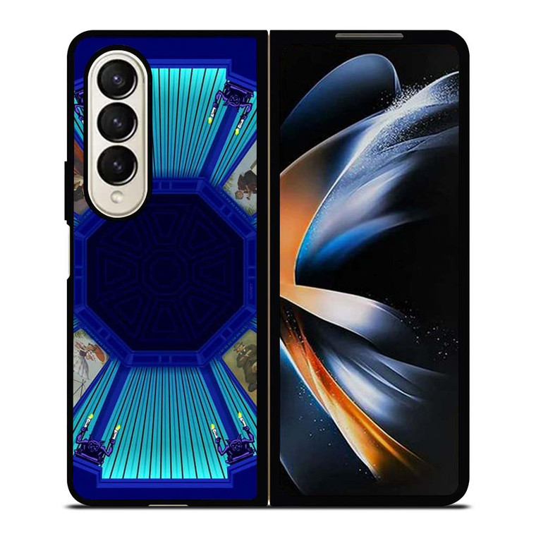 HAUNTED MANSION STRETCHING ROOM Samsung Galaxy Z Fold 4 Case Cover