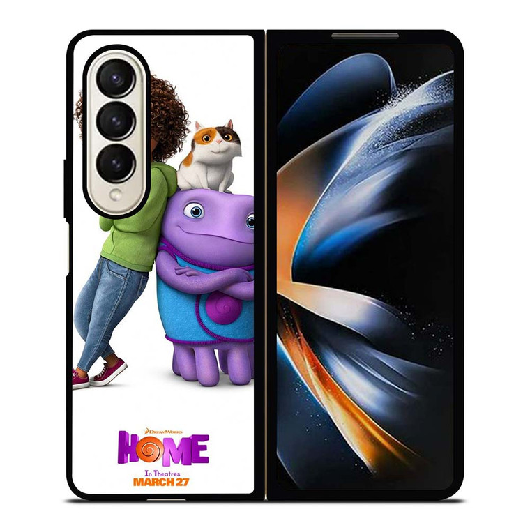 HOME OH AND PIG MOVIE Samsung Galaxy Z Fold 4 Case Cover