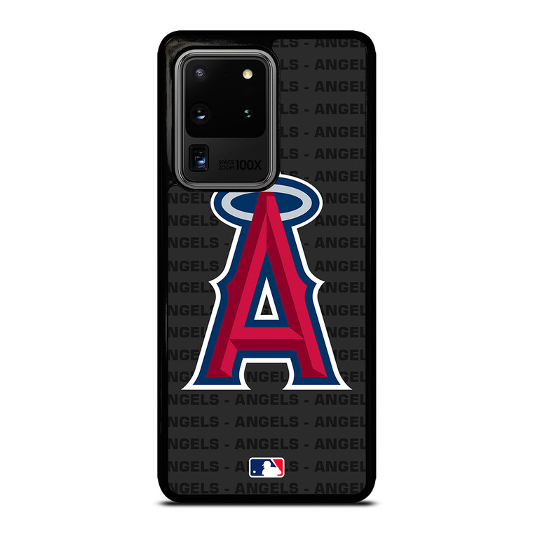LOS ANGELES ANGELS BASEBALL BLACK Samsung Galaxy S20 Ultra Case Cover