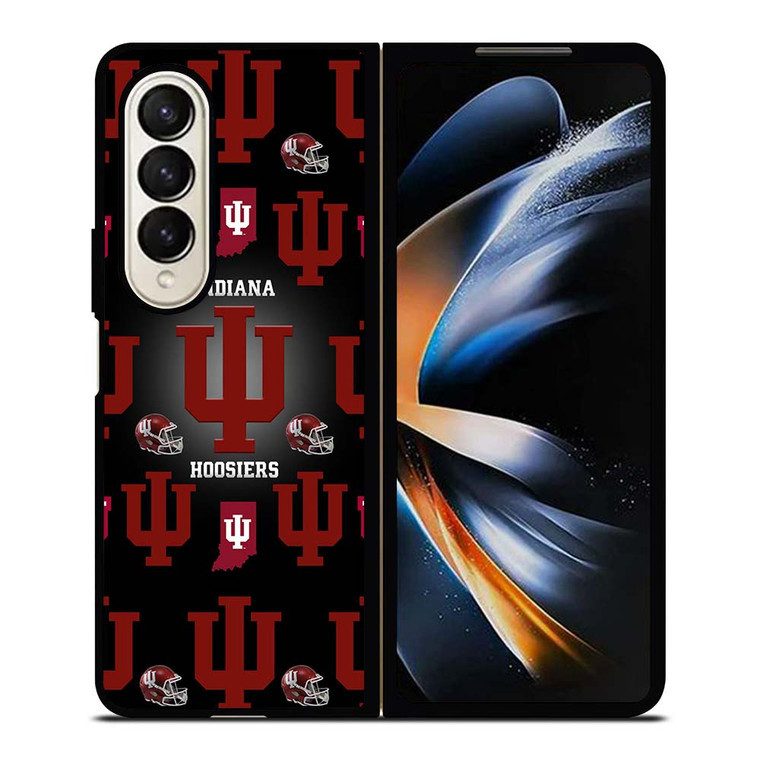 INDIANA HOOSIERS FOOTBALL Samsung Galaxy Z Fold 4 Case Cover