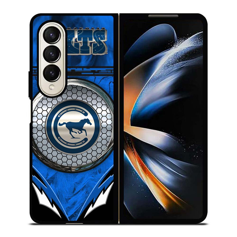 INDIANAPOLIS COLTS METAL LOGO Samsung Galaxy Z Fold 4 Case Cover