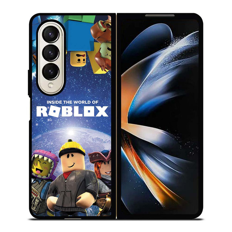 INSIDE THE WORD OF ROBLOX GAME Samsung Galaxy Z Fold 4 Case Cover