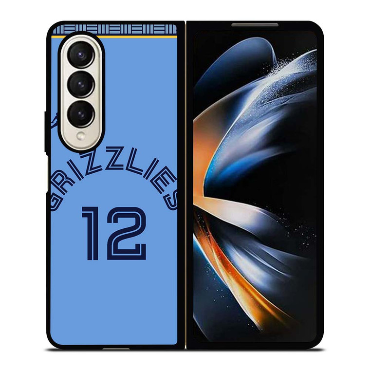 JA MORANT MEMPHIS GRIZZLIES KIT Samsung Galaxy Z Fold 4 Case Cover