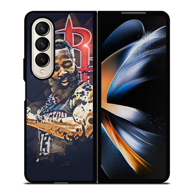 JAMES HARDEN HOUSTON ROCKET ART Samsung Galaxy Z Fold 4 Case Cover